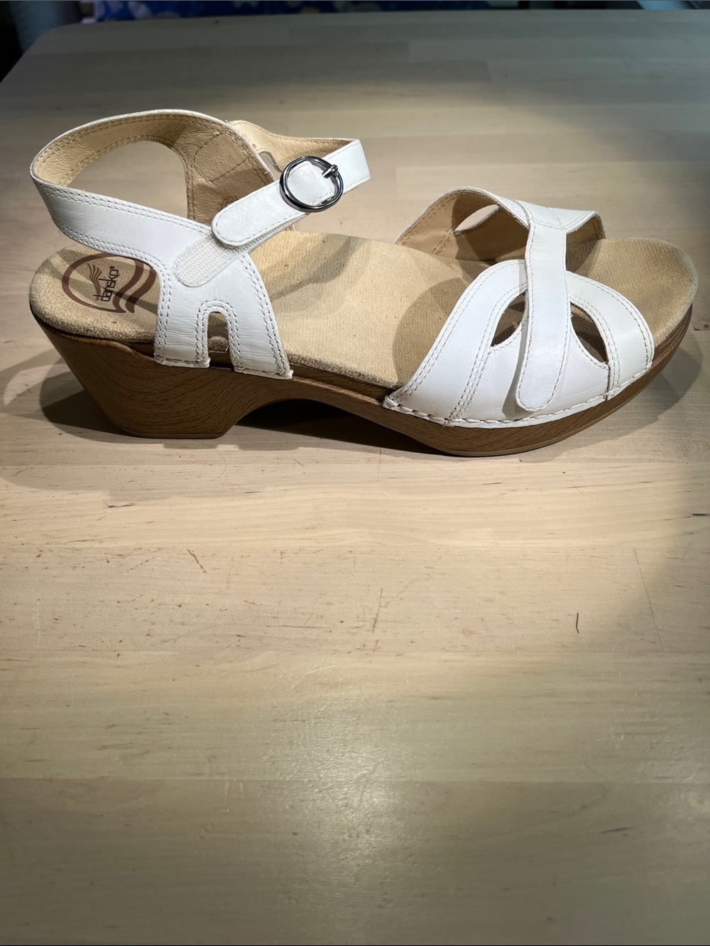 Great condition Dansko Season White sandal - EUR 40 - Picture 7 of 14